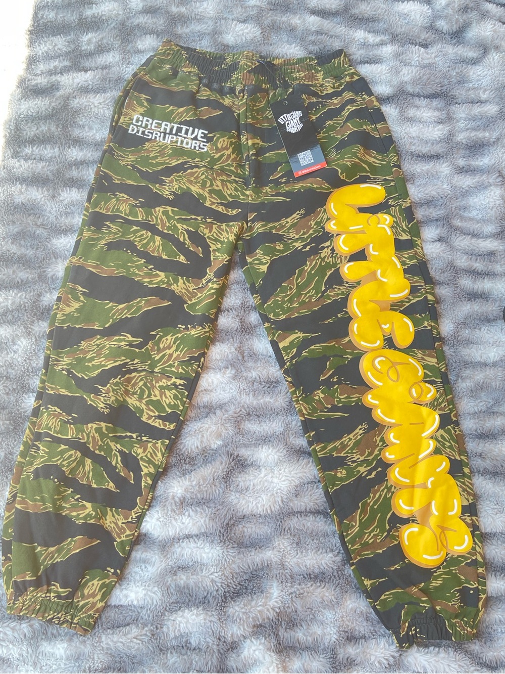 We Are Little Giants Creative Disruptors Boy's 
Camo Pants.